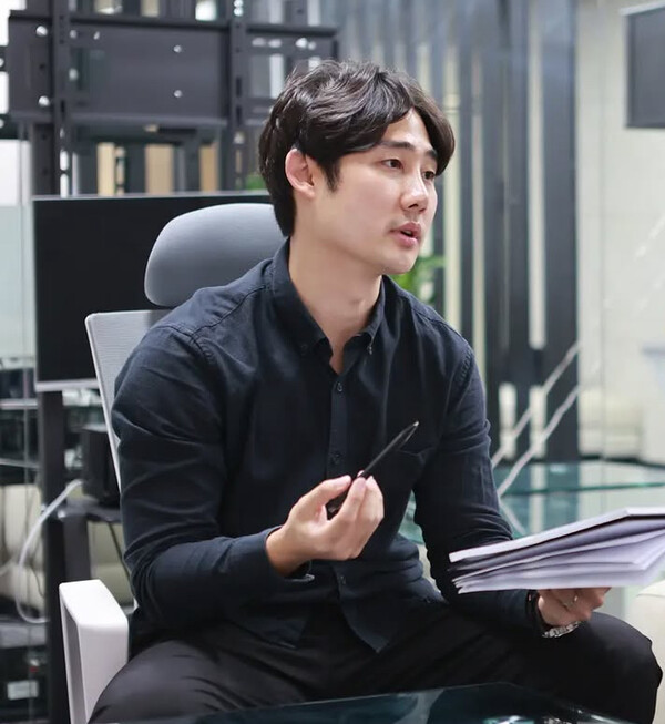 김현수 대표 인터뷰 중