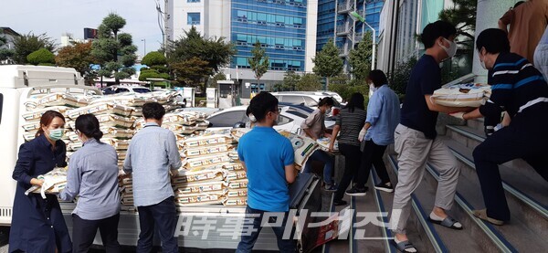 익명의 기부천사 백미 기부