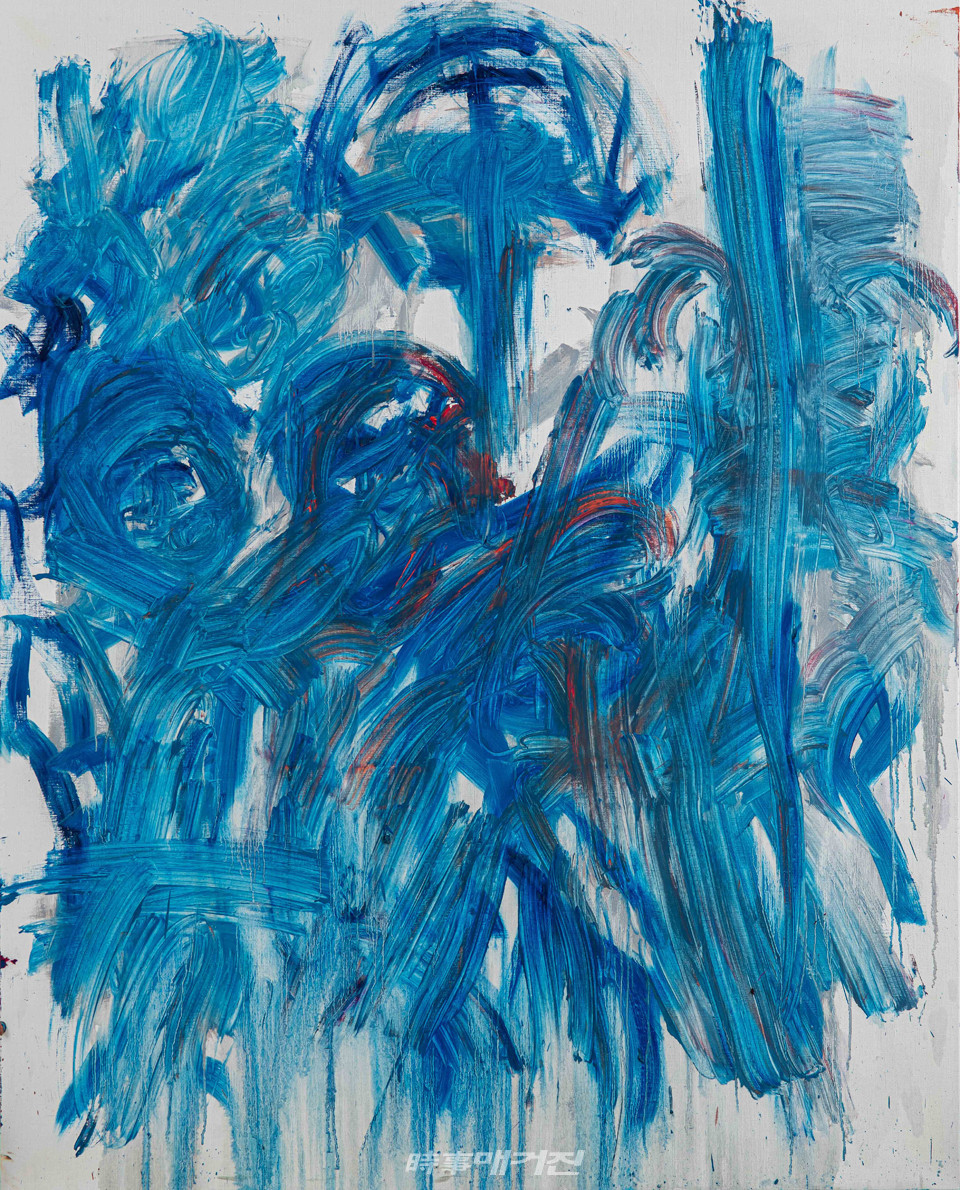 김상표_푸른난장10_캔버스에 유채_162.2×130.3cm_2020