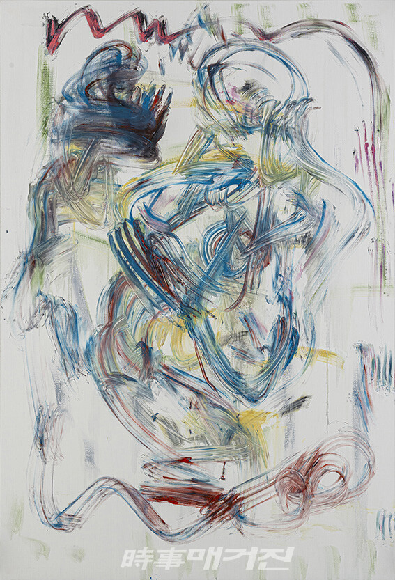 김상표_전쟁과사랑(1-3)_캔버스에 유채_193.9×130.3cm_2022