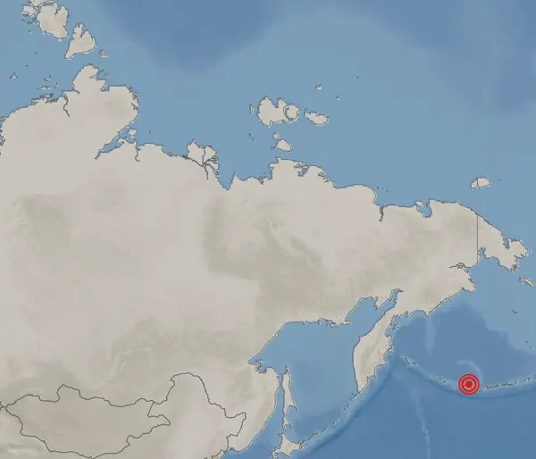 알래스카 지진 (기상청 제공)