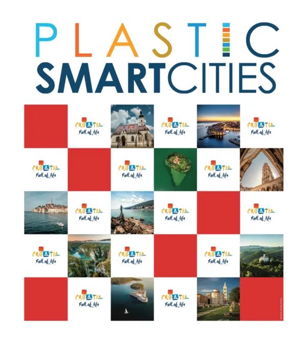 플라스틱 스마트 시티(Plastic Smart Cities) 프로그램 로고 (사진_크로아티아관광청/CNTB)