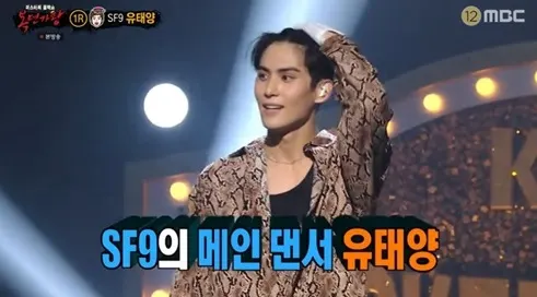 SF9 태양 / 복면가왕 캡쳐