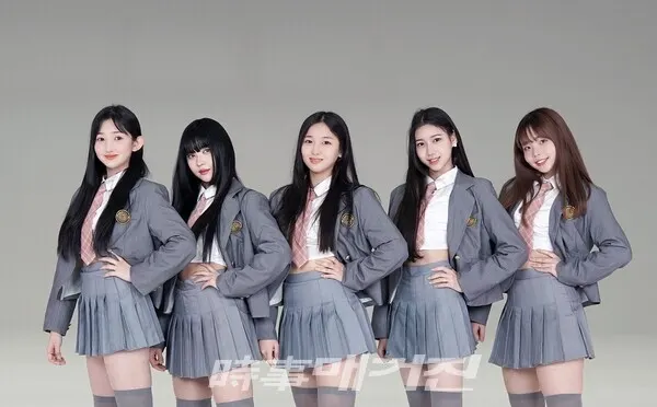 걸그룹 버스터즈.. 민지, 타카라, 지은, 윤지, 세이라  (사진-마블링이엔엠)