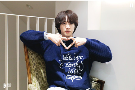 BTS 진 사진(사진제공_홀트아동복지회)