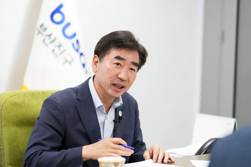 김영욱 진구청장.(사진_부산진구)