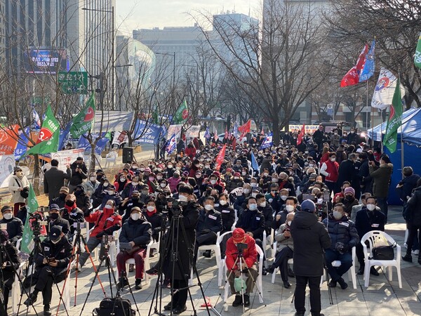 22일 토요일 광화문에서 대장동 특검을 촉구하며 천만명 서명운동본부 발대식이 열렸다.(사진_대장동 특검 촉구 천만인 서명본부)