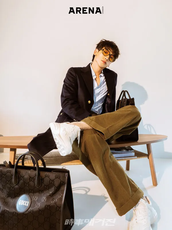 가수 비 × Arena Homme Plus - COVER (사진 출처_아레나 옴므 플러스)