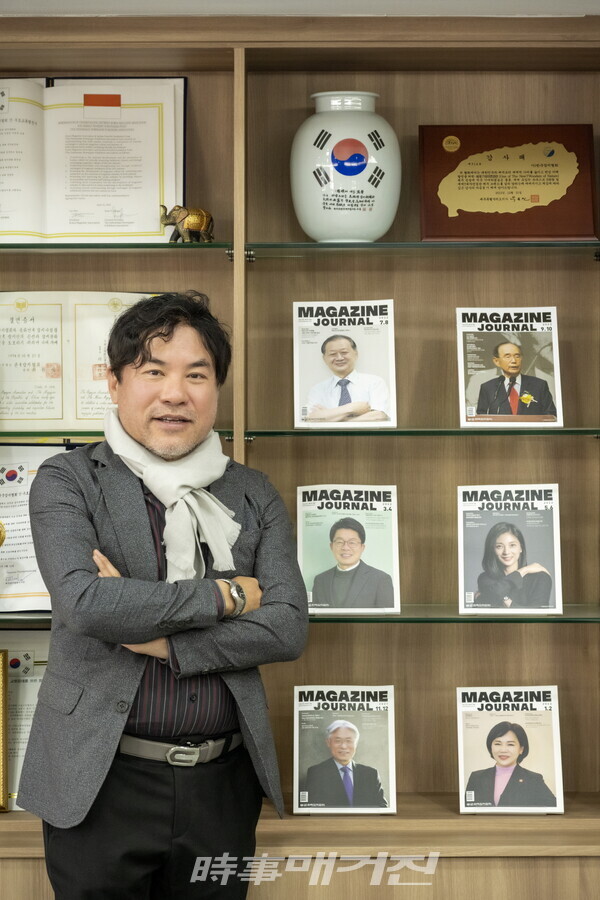 백종운 한국잡지협회장(사진_서봉섭 기자)