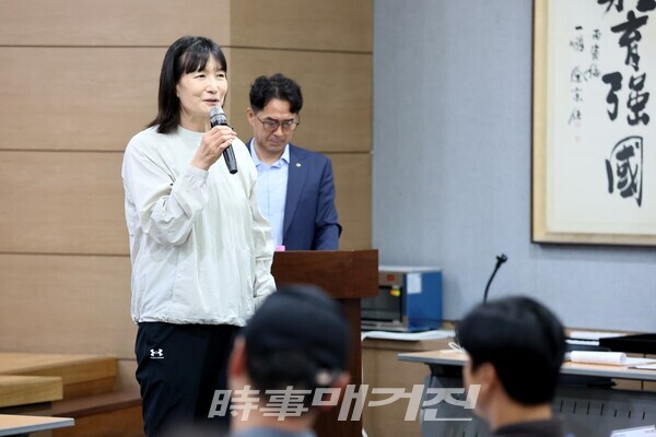 1984 LA올림픽 여자농구 은메달리스트 박찬숙 서대문구청 여자농구단 감독 (사진_서울시체육회 제공)