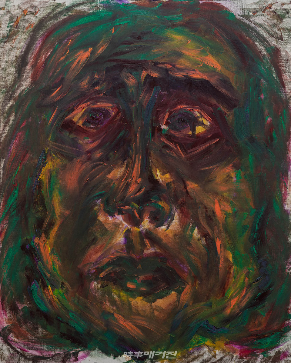 김상표_자화상_캔버스에 유채_162.2×130.3cm_2019