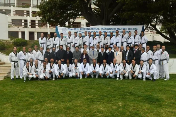 윤웅석 고문은 태권도의 활성화와 경쟁력을 위한 자리라면 어디든 빠지지 않는다. (사진_윤웅석 제공)