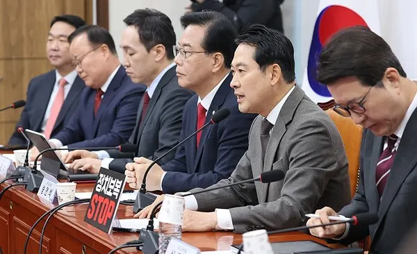 장동혁 국민의힘 대표가 4일 서울 여의도 국회에서 열린 최고위원회의에서 발언하고 있다.(사진_국민의힘)