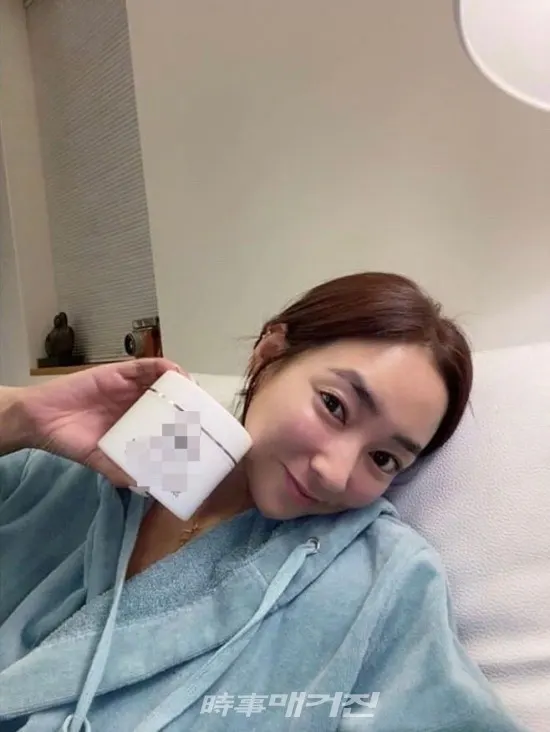 제주댁 배우 진재영 셀카
