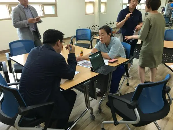 ▲ 좋은간판 나눔프로젝트 주민 설명회