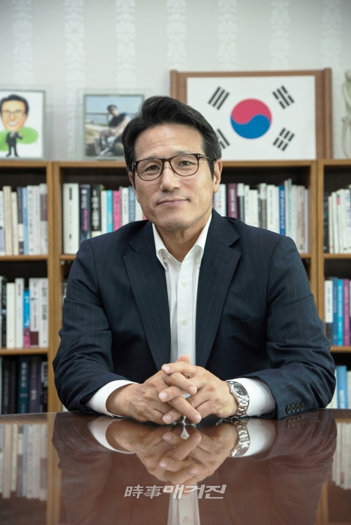 정병국 바른미래당 국회의원(사진_김윤배 기자)
