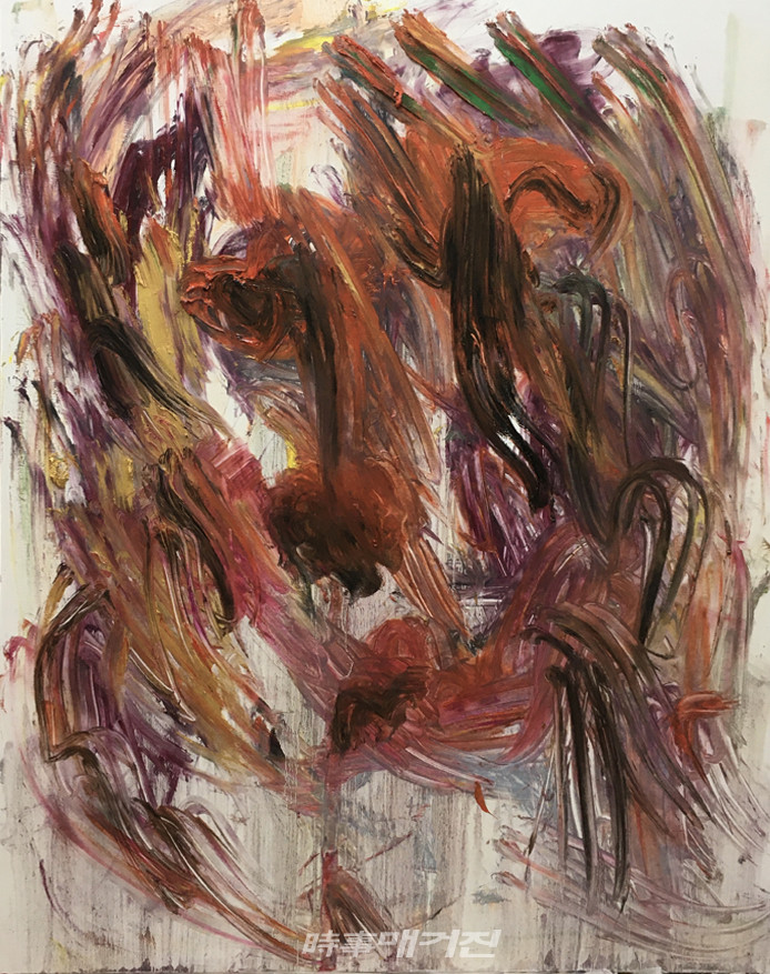 김상표_NIRVANA-보컬_캔버스에 유채_162.2×130.3cm_2020