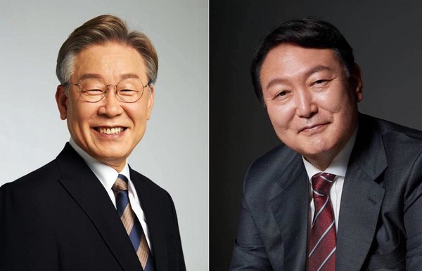 이재명 윤석열 (사진출처= 이재명 SNS, 윤석열 SNS)