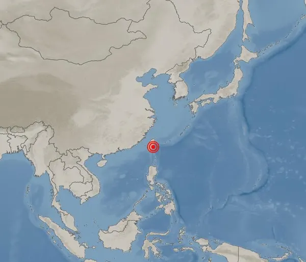 대만 지진 (기상청 제공)