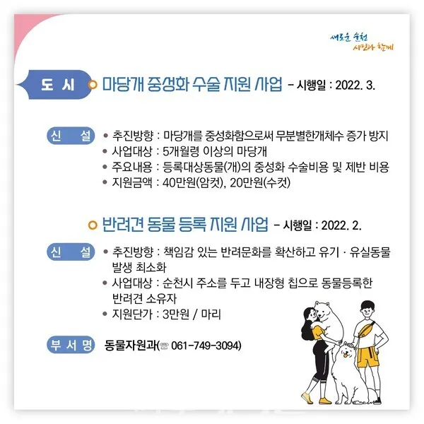 ▲새롭게 달라지는 2022년 순천생활