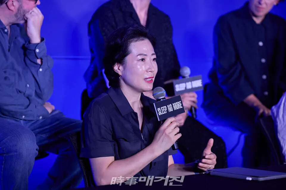 지난 20일 기자간담회에서 미쓰잭슨 박주영 대표(사진_Ms.Jackson)