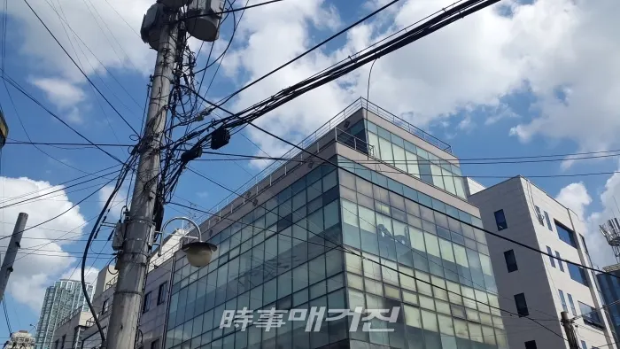 강남구 논현로 일대 공중선 정비 후 모습 [사진_강남구청 제공]