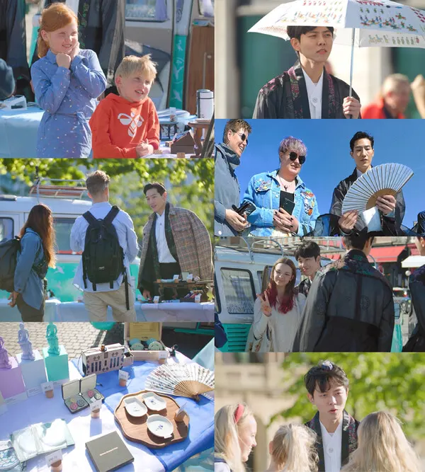 '도포자락 휘날리며' 첫 판매 개시한 ‘도포즈’(사진=MBC)