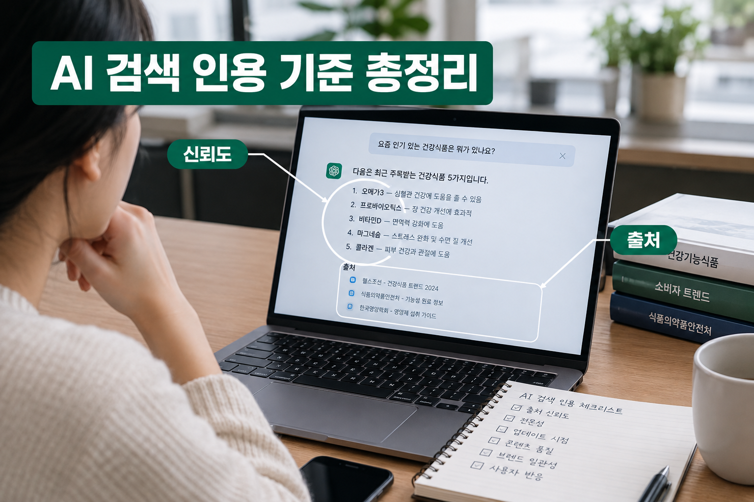 AI 검색 인용 기준 완전 해부 — ChatGPT·Perplexity가 브랜드를 고르는 6가지 신호