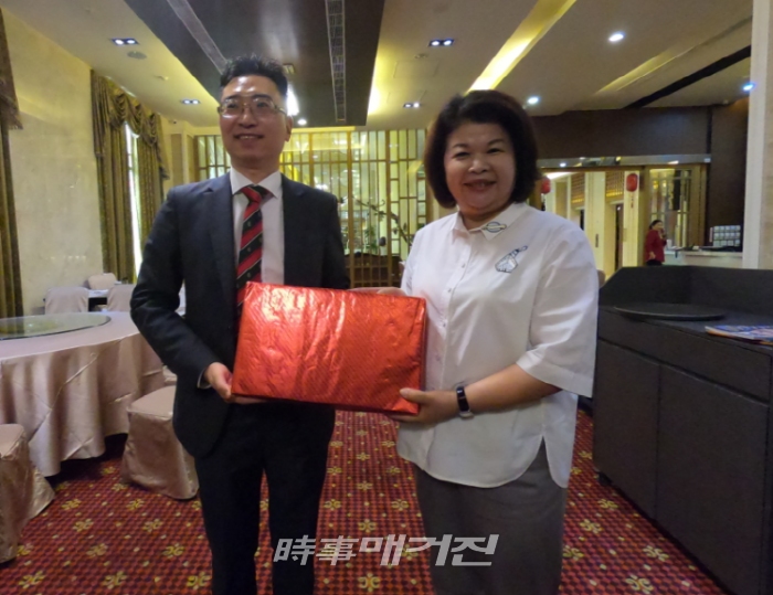 사진_디엠지(DMG, 대표 김윤중),국제라이온스협회 300-D1지구 총재 장시우화(張秀華 zhāng xìu huá)