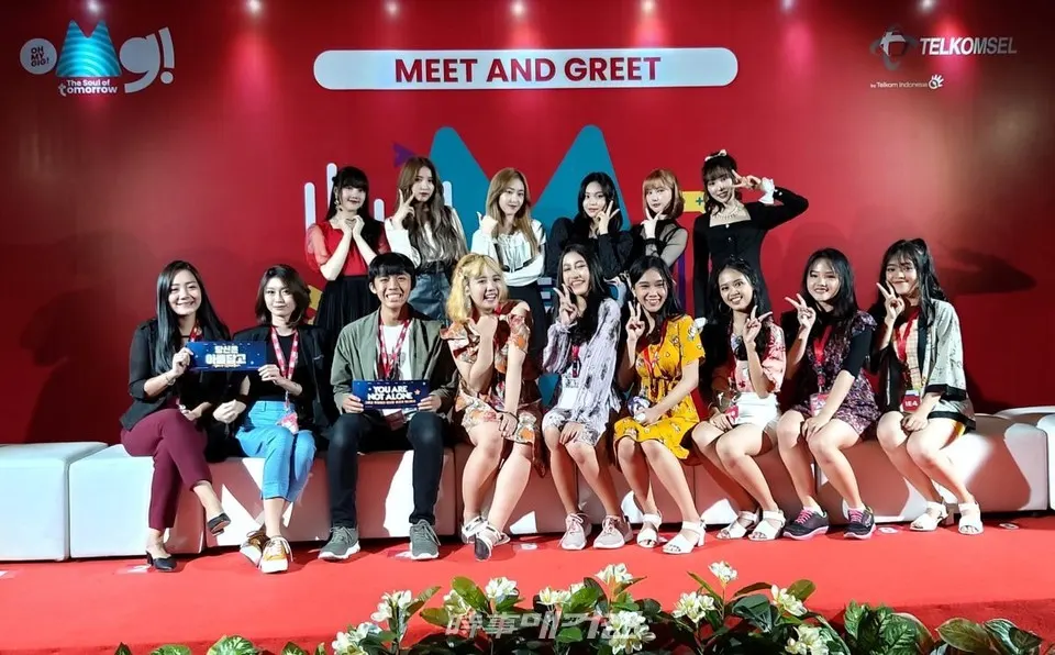 여자친구(GFRIEND), 인도네시아 ‘OMG (Oh My Gig) powered by Telkomsel’ 공연에서 멋진 춤과 노래로 멋진 2019년 송년 선물 선사! / 사진=시사매거진 하명남 기자