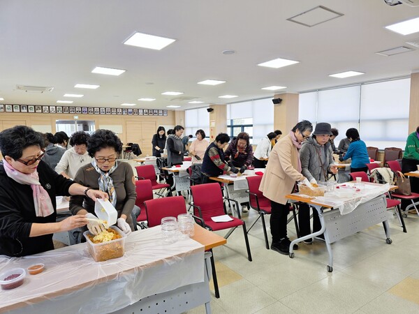 달성군, '우리 쌀 활용 생활과학기술교육' 실시.(사진_달성군)