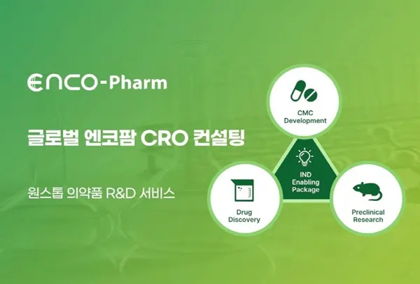 바이오 번역 전문 브랜드 엔코팜이 새해들어 CRO컨설팅 분야로 사업영역을 확장했다.