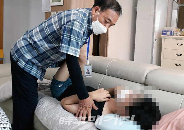 광산구보건소 장애인 방문재활 사업 (사진_광산구청)