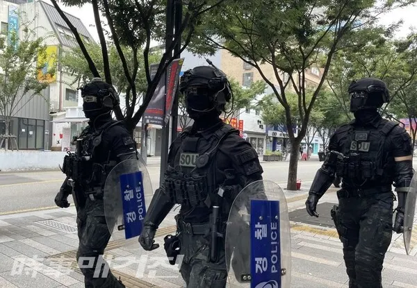 경찰특공대 / 대구경찰청 제공