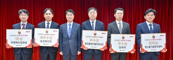 대구시, '혁신 견인' 우수부서 시상.(사진_대구시)