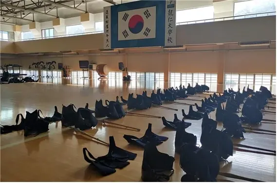 용인대 검도전공실기장 전경(사진_시사매거진)