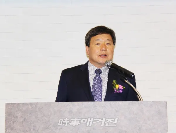 장영조 이사장이 인사말을 하고 있다.(사진_조은정 기자)