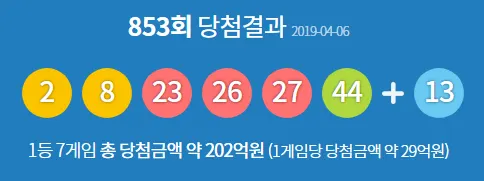 사진/동행복권 로또 공식홈페이지