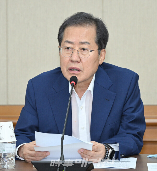 홍준표 대구시장.(사진_대구시)