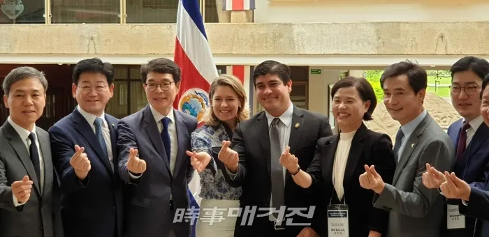 김승수 전주시장, 코스타리카 대통령과 사회적경제 해법 모색(사진_전주시)