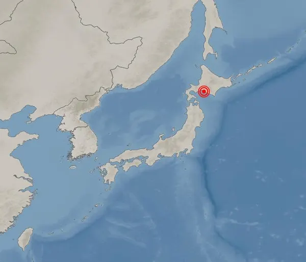일본 지진 (기상청 제공)