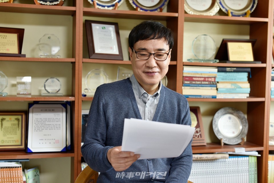 한국산학연협회 회장 조동욱 교수 ©최윤하