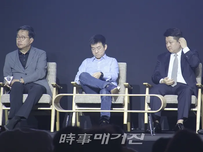 비트메인 우지한 대표가 후오비 카니발 블록체인 토론에서 패널 참석과 블록체인 업계의 발전 등을 주제로 발표를 진행했다. /사진=위클리블록체인