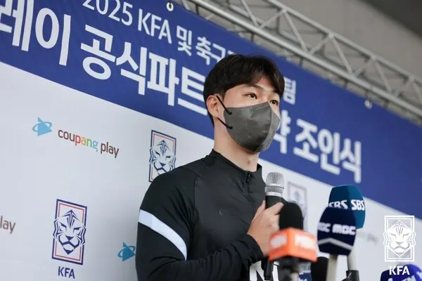 남자 국가대표팀에 최초로 발탁된 김건희(26, 수원삼성)는 자신이 파울루 벤투 감독의 빌드업 축구에 잘 어울리는 선수라며 적극적으로 어필했다.(대한축구협회 제공)