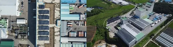 (좌)삼양사 인천2공장, (우)삼양사 아산공장