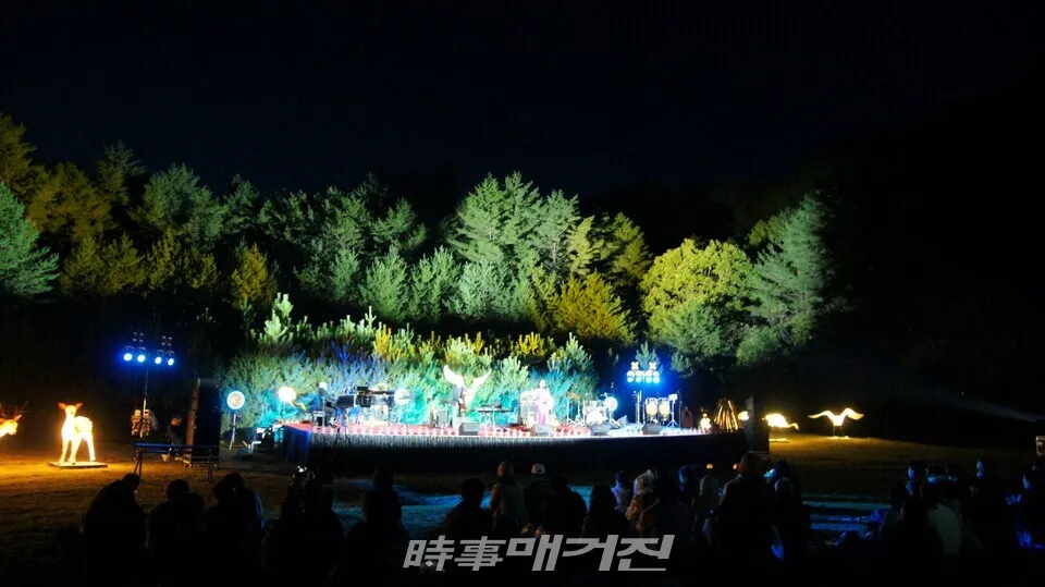 2023년 울진 금강소나무숲 숲속음악회 풍경(스윗뮤직 제공)