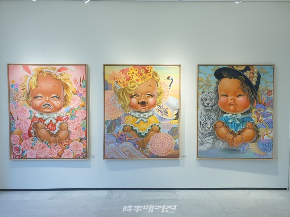 아티스트 김기애 ‘복덕원만(福德圓滿)’으로 2020년 마무리(사진_시사매거진 하명남기자)