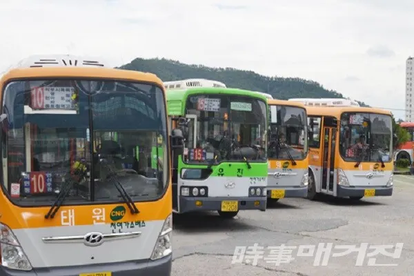 목포시 시내버스 태원여객, 유진운수