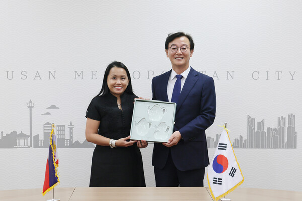 부산시, 주부산 필리핀 총영사 접견. (사진_부산시)