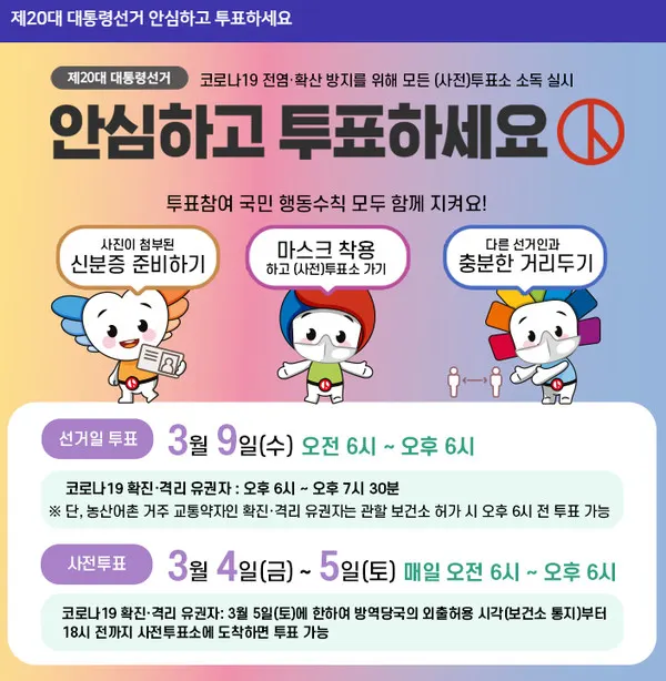 [속보]제20대 대통령 선거 투표율 68%, 개표 시간 언제? (사진=선관위 홈페이지)